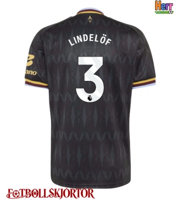 Aston Villa Victor Lindelof #3 Bortatröja 2026-27 Kortärmad